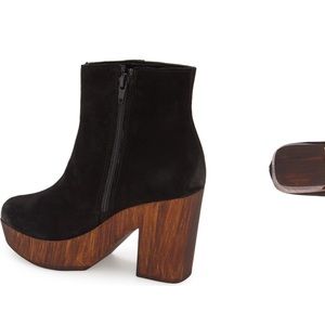 Topshop Platform Ankle Boot